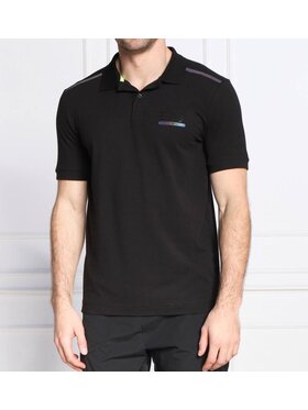 EA7 Emporio Armani EA7 Emporio Armani Polo 6LPF04 PJAMZ 1200 Czarny Regular Fit