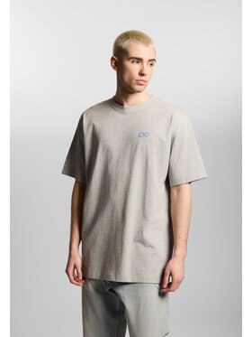 PROSTO. PROSTO. T-Shirt Big log Infinity Szary Oversize