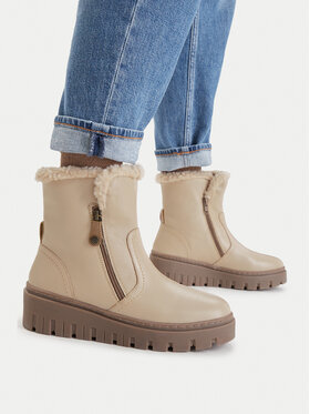 Go Soft Go Soft Stiefeletten CEO-WI23-TAIDA-03 Beige