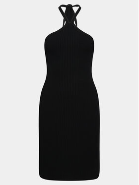 Remain Remain Φόρεμα καθημερινό BCR734 Μαύρο Regular Fit