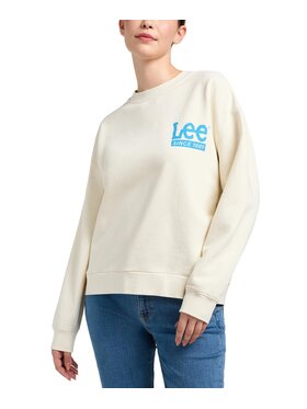 Lee Lee Bluza 112351132 Beżowy Regular Fit