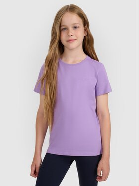 4F 4F T-shirt BASIC+ Viola Regular Fit