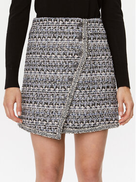 Bruuns Bazaar Bruuns Bazaar Fustă trapez Trillium Maeda BBW3505 Albastru Regular Fit