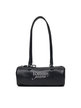 Tommy Jeans Tommy Jeans Kabelka Tjw Bold Script Shoulder Barrel AW0AW19055 Čierna