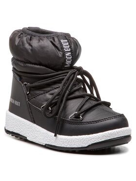 Moon Boot Moon Boot Snehule Jr Girl Low Nylon Wp 34051800001 Čierna