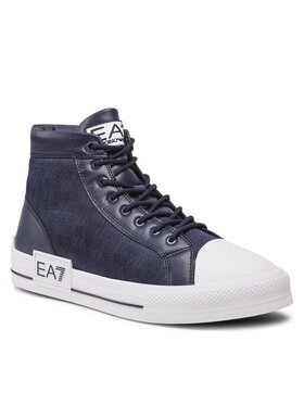 EA7 Emporio Armani EA7 Emporio Armani Sneakers aus Stoff X8Z037 XK294 R236 Dunkelblau