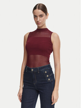 Morgan Morgan Topiņš 252-MJULIE Bordo Slim Fit