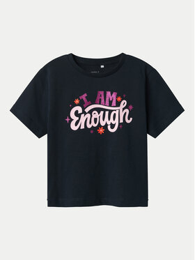 NAME IT NAME IT T-shirt Betria 13238045 Tamnoplava Regular Fit