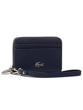 Lacoste Lacoste Portefeuille femme petit format Xs Wristlet Zip Wallet NF2778DC Bleu marine