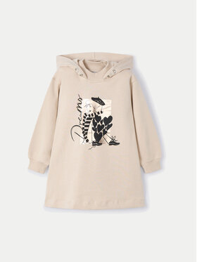 Mayoral Mayoral Трикотажна сукня 4930 Бежевий Regular Fit