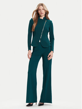 Rinascimento Rinascimento Palazzo hlače CFC0125425003 Zelena Wide Leg