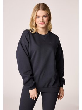 LAURELLA LAURELLA Bluza 1TU025 Granatowy Regular Fit
