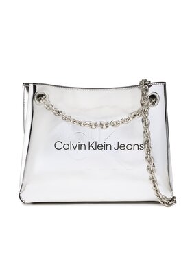 Calvin Klein Jeans Calvin Klein Jeans Ročna torba K60K610397 Srebrna