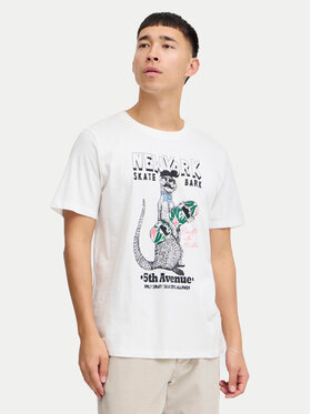 Blend Blend T-Shirt 20717748 Bílá Regular Fit