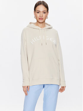 Tommy Hilfiger Tommy Hilfiger Bluza Varsity WW0WW37797 Beżowy Relaxed Fit