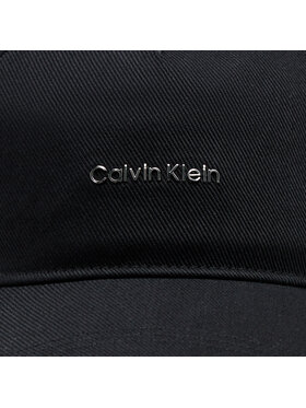 Calvin Klein Kapa S šiltom Lettering K60K612764 Črna