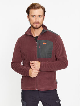 Helly Hansen Helly Hansen Fleecejacke Daybreaker Block 49454 Dunkelrot Regular Fit