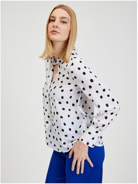 Orsay Orsay Bluzka 650230-001000__38 Biały Regular Fit