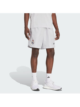 adidas adidas Szorty sportowe Originals Real Madrid Szary Loose Fit