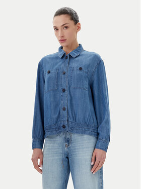 Olsen Olsen Jeansová bunda 15001600 Modrá Regular Fit