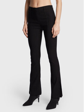 Brave Soul Brave Soul Spodnie materiałowe LTRW-272LAUREN Czarny Regular Fit