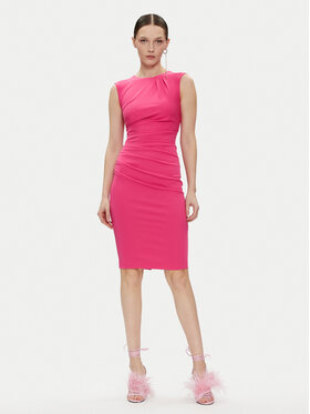 Rinascimento Rinascimento Hétköznapi ruha CFC0117416003 Rózsaszín Slim Fit