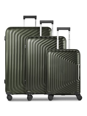 Redolz Redolz Komplet walizek 334688 Zielony
