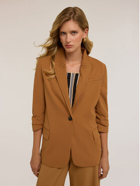 Motivi Motivi Giacca outdoor Q026W000043N012 Marrone Regular Fit