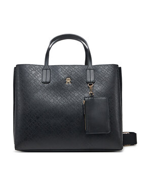 Tommy Hilfiger Tommy Hilfiger Сумка Th Distinct Satchel Mono AW0AW17174 Чорний