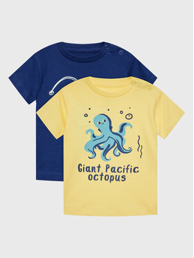 Zippy Zippy Набір з 2 футболок ZBBAP0303 23016 Кольоровий Regular Fit