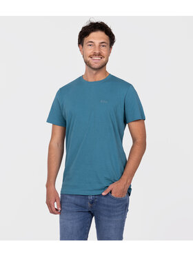Lee Cooper Lee Cooper T-Shirt OBUTCH Niebieski Regular Fit