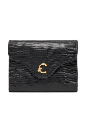 Coccinelle Coccinelle Kleine Damen Geldbörse TBN Coccinelle C-ME Lizard E2 TBN 11 F0 01 Schwarz