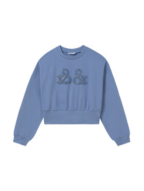 Mayoral Mayoral Суитшърт 6401 Син Relaxed Fit