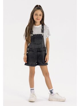 minoti minoti Szorty jeansowe 22dung41 Czarny Regular Fit