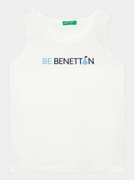 United Colors Of Benetton United Colors Of Benetton Топ 3I1XGH00P Білий Regular Fit