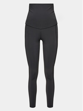 Reebok Reebok Grūtniecības legingi Lux Maternity HT6997 Melns Slim Fit