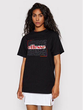 Ellesse Ellesse T-Shirt Padd SGM14608 Czarny Regular Fit