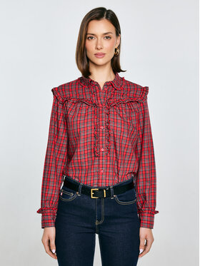 BIG STAR BIG STAR Koszula FRILO Kolorowy Basic Fit