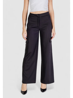 ICHI ICHI Pantaloni palazzo IHSIMONSE Nero Regular Fit