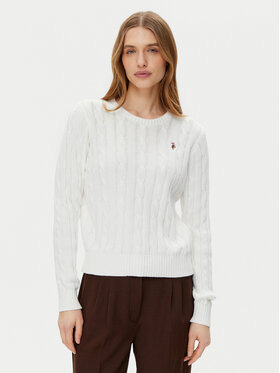 U.S. Polo Assn. U.S. Polo Assn. Pullover WUP0398 Weiß Regular Fit