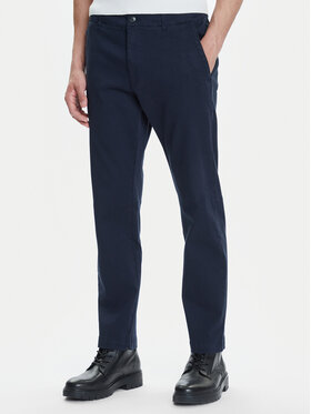 BOSS BOSS Pantaloni chino Sanderson-L-2 50542986 Blu scuro Regular Fit