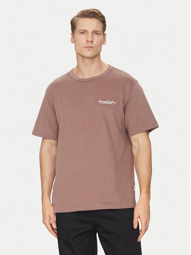 Jack&Jones Jack&Jones T-Shirt Boston 12272968 Brązowy Relaxed Fit