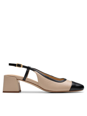 Clarks Clarks Czółenka Nyta45 Sling 26181321 Beżowy