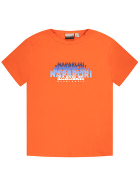 Napapijri Napapijri T-shirt K Syllo NP0A4E4Z S Narančasta Regular Fit