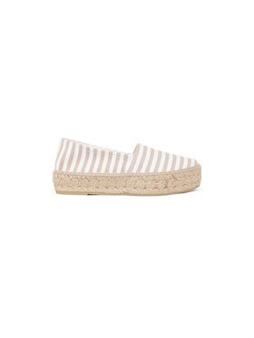 LA MAISON DE L’ESPADRILLE LA MAISON DE L’ESPADRILLE Espadryle 485CADAQUES-6-BEIGE Beżowy