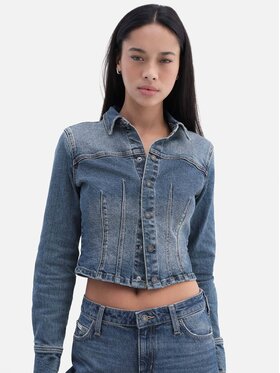 Guess Jeans Guess Jeans Prehodna jakna 180858 Modra Classic Fit