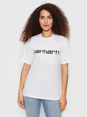 Carhartt WIP Carhartt WIP T-Shirt Script I029076 Biały Relaxed Fit