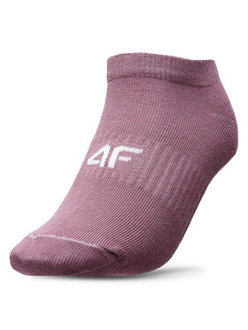 4F 4F Набір 5 пар низьких жіночих шкарпеток 4FWAW23USOCF214 Рожевий
