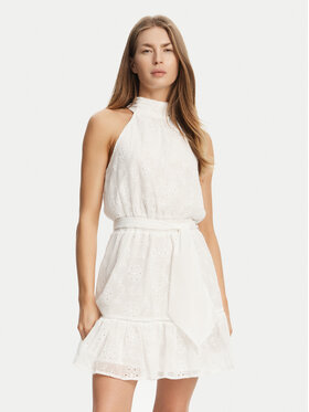 Guess Guess Rochie de vară W5GK15 W0WA2 Alb Regular Fit