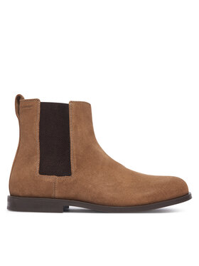 Calvin Klein Calvin Klein Jātnieku stila puszābaki Ess Rubber Chelsea Su HM0HM02055 Bēšs